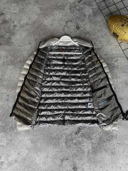 Чоловіча зимова куртка Columbia Omni-Heat Thermal без капюшона біла Коламбія з термопідкладкою Моло-71FV фото