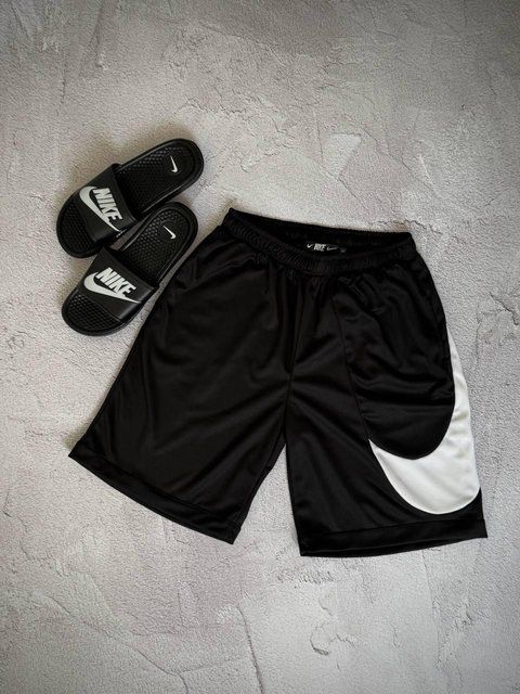 Мужские шорты Nike Big Swoosh Dry Fit черные Найк Биг Свуш Драй Фит Arm-Dr_33994 фото