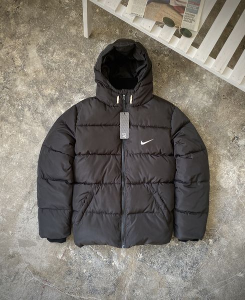 Мужской зимний спортивный костюм Nike 3в1 черный Комплект Найк Костюм Куртка Rap-RD013/RD015/RD277 фото