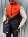 Мужской спортивный костюм The North Face из плащевки оранжевый Комплект ТНФ Жилетка Штаны Барсетка Intr-1620137284 фото 6