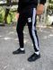 Чоловічий спортивний костюм Nike з лампасами чорний Комплект Найк Uni-41 1 фото 5