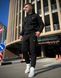 Мужской зимний спортивный костюм Nike 3в1 черный Комплект Найк Костюм Куртка Rap-RD013/RD015/RD277 фото 3
