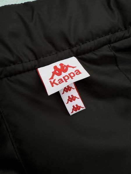 Мужская жилетка Kappa без капюшона черная Безрукавка Каппа Хар-666 фото