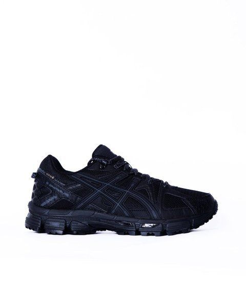 Мужские зимние кроссовки Asics Gel Kahana 8 Gore-Tex Black черные Pow-AS047 фото