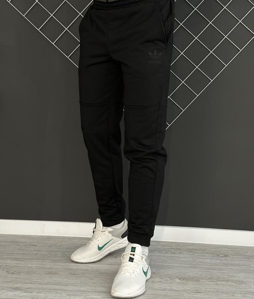 Мужские спортивные штаны Adidas черные Брюки Адидас Rap-RD126 фото