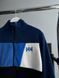 Мужская флисовая кофта Helly Hansen на молнии синяя Флиска без капюшона Хелли Хансен Моло-4M4 фото 3