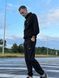 Мужской спортивный костюм Nike на молнии черный Комплект Найк Толстовка Штаны Мой-14 2 фото 4