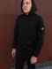 Чоловічий зимовий худий Stone Island з патчем чорний Кофта з капюшоном Стон Айленд Hot-33 фото 3