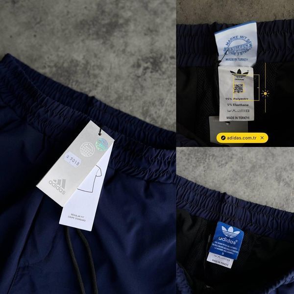 Мужские спортивные шорты Adidas синие для тренировок Адидас Моло-GH602 фото