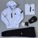 Мужской зимний спортивный костюм Stone Island красный Комплект Стон Айленд Футболка Кепка Хар-287 фото 2