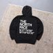 Мужское худи The North Face с принтом белое Толстовка ТНФ с капюшоном Ads-409 фото 3