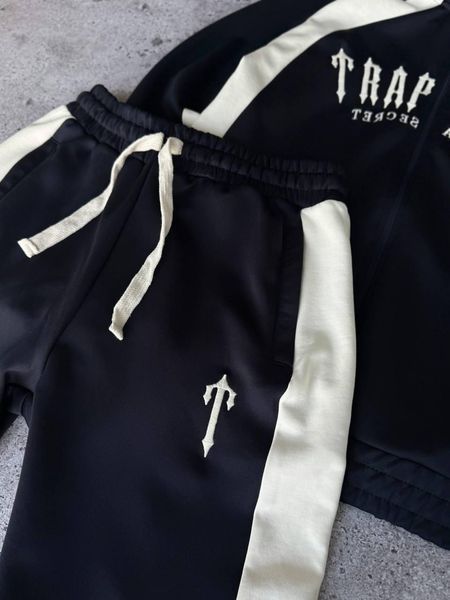 Чоловічий спортивний костюм Trapstar синій з білим Комплект Трапстар Моло-TR/2 фото