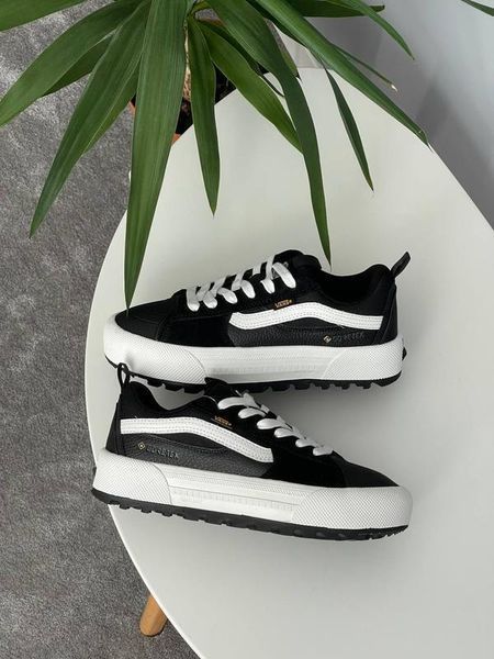 Мужские кроссовки Vans old skool mte 1 на GORE-TEX черно-белая Arm-B202-3 (коп1) фото