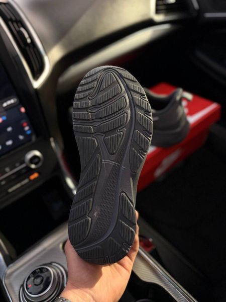Мужские кроссовки Nike Running ZoomX черные в сетку Найк Зум спортивные Arm-XZ32 фото