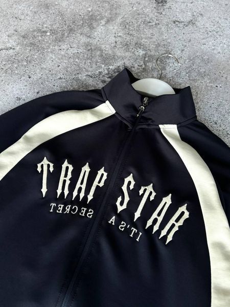 Чоловічий спортивний костюм Trapstar синій з білим Комплект Трапстар Моло-TR/2 фото