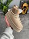 Жіночі зимові черевики Ugg Tazz Sock бежеві Las-1497 фото 2