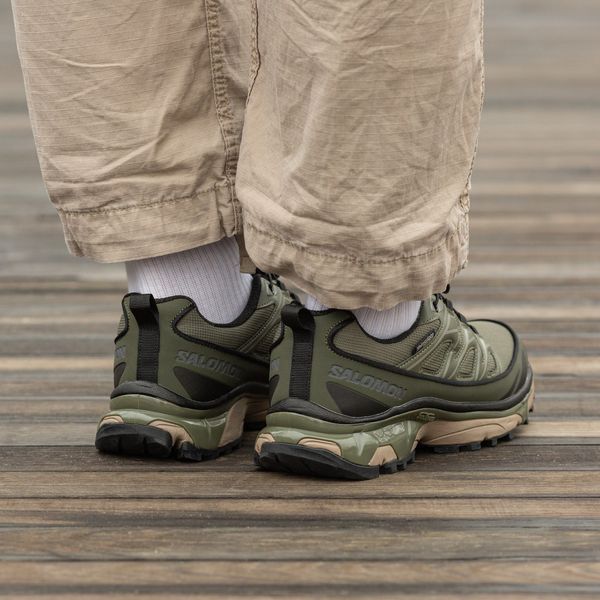 Чоловічі зимові термокросівки Salomon XA Pro Street Thinsulate Gore-Tex хакі In-1935 фото