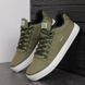 Мужские кроссовки Lacoste хаки кожаные Кеды Лакост Arm-LK002 фото 5