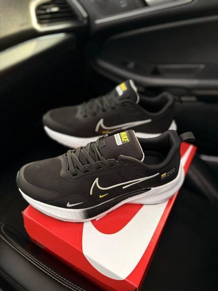 Чоловічі кросівки Nike Running ZoomX чорні в сітку Найк Зум спортивні Arm-XZ43 фото