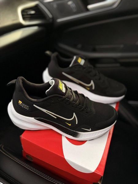 Чоловічі кросівки Nike Running ZoomX чорні в сітку Найк Зум спортивні Arm-XZ43 фото