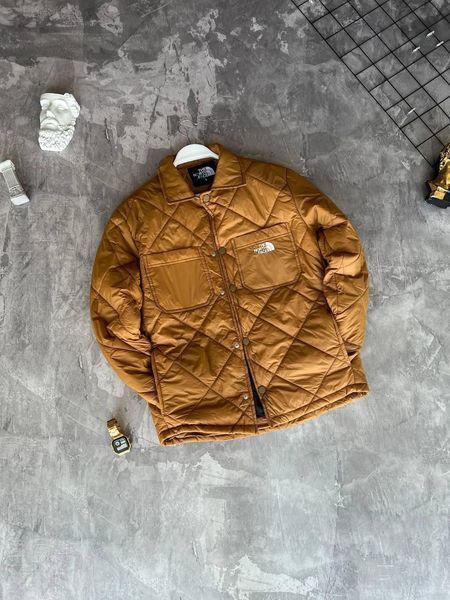 Чоловіча куртка The North Face коричнева Вітровка ТНФ весняна осіння Моло-TNF75 фото