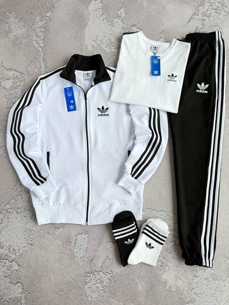 Чоловічий спортивний костюм Adidas хакі Хар-965 фото