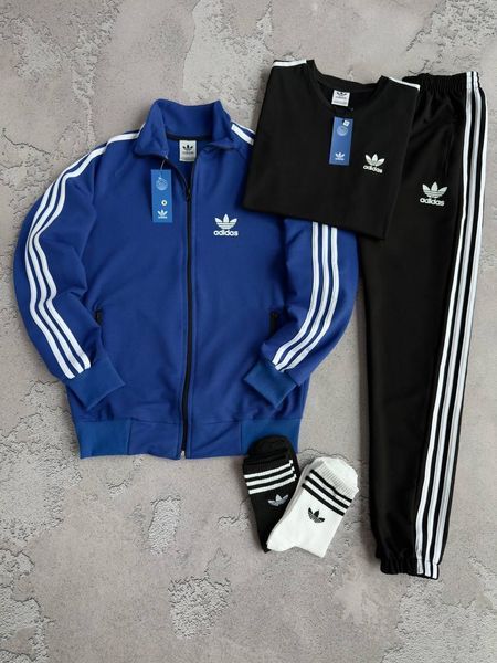Чоловічий спортивний костюм Adidas хакі Хар-965 фото