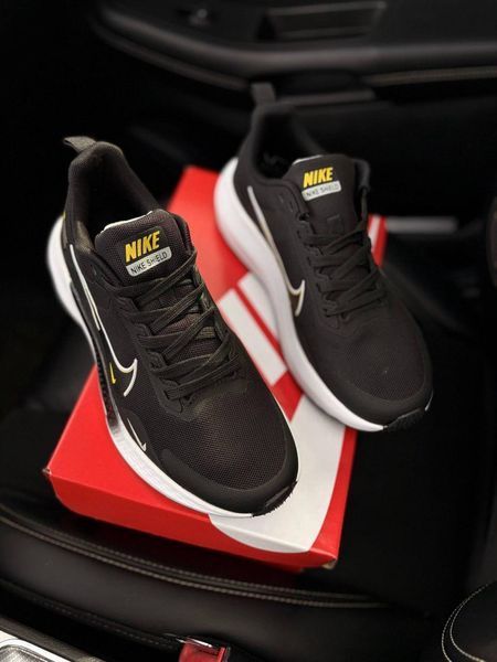 Чоловічі кросівки Nike Running ZoomX чорні в сітку Найк Зум спортивні Arm-XZ43 фото