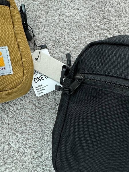 Месенджер Carhartt кордура чорний Сумка через плече Кархарт Cap-0111 фото