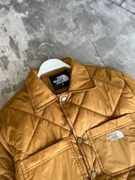 Чоловіча куртка The North Face коричнева Вітровка ТНФ весняна осіння Моло-TNF75 фото