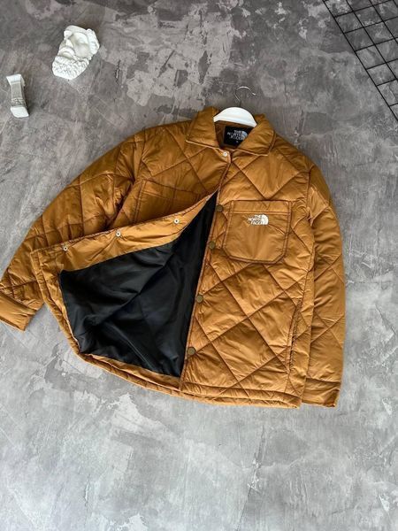 Чоловіча куртка The North Face коричнева Вітровка ТНФ весняна осіння Моло-TNF75 фото
