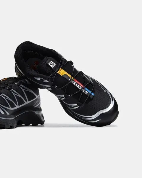 Чоловічі термокросівки Salomon XT-6 Gore-Tex чорні Inter-1888 (коп1) фото