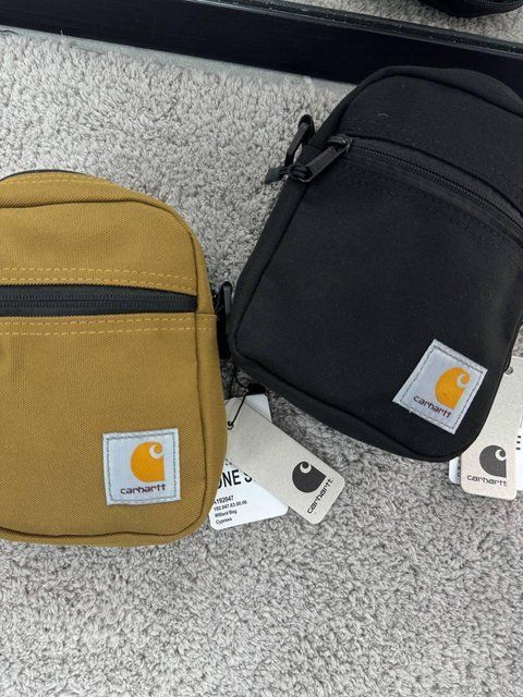 Мессенджер Carhartt кордура черный Сумка через плече Кархарт Cap-0111 фото