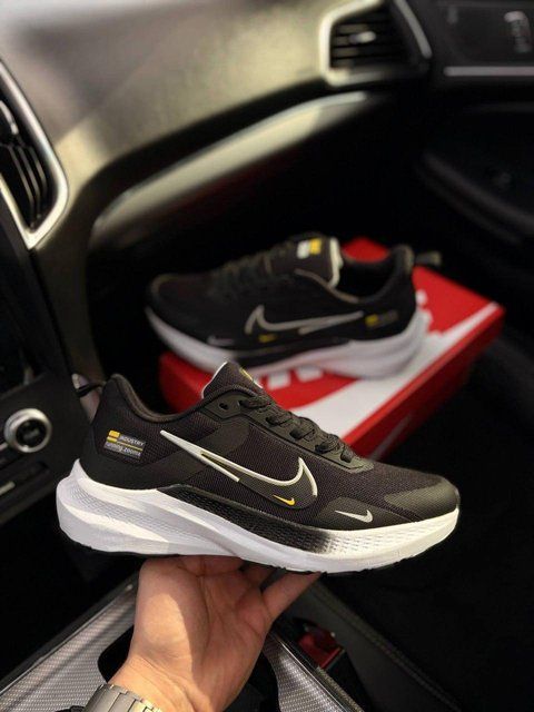 Мужские кроссовки Nike Running ZoomX черные в сетку Найк Зум спортивные Arm-XZ43 фото
