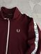 Чоловіча олімпійка Fred Perry бордова Хар-1066 фото 3