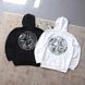Мужское худи Stone Island белое с принтом Толстовка Стон Айленд с капюшоном Ads-405 фото 6