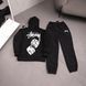 Мужской зимний спортивный костюм Stussy бежевый Комплект Стусси Худи Штаны плащевка Ads-544 фото 3
