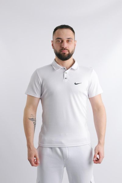 Чоловіча футболка Поло Nike чорна Теніска Найк Intr-1590528090 фото