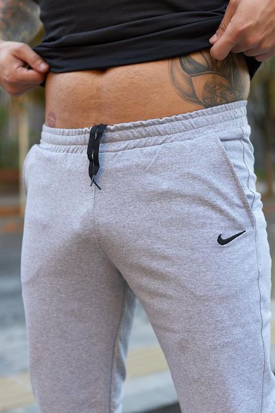 Мужские спортивные штаны Nike серые Брюки Найк на резинке Intr-1589888886 фото