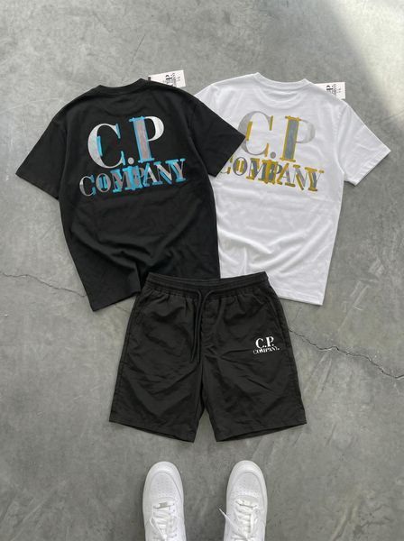 Мужской летний костюм C.P. Company Multicolor черный Ads-692 фото