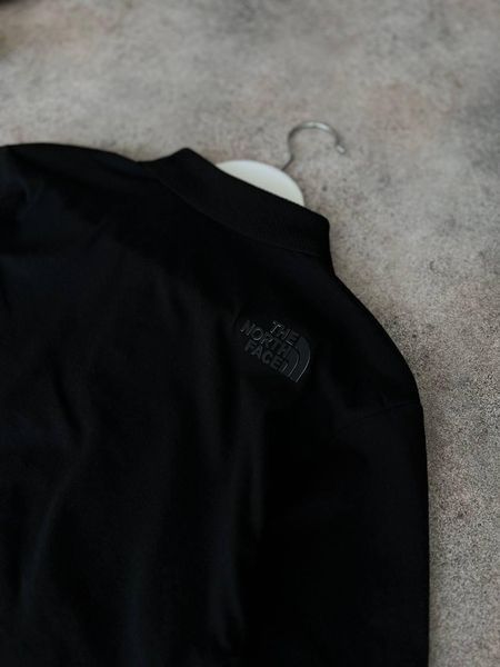 Мужская футболка Поло The North Face черная Тенниска ТНФ Моло-71-1 фото
