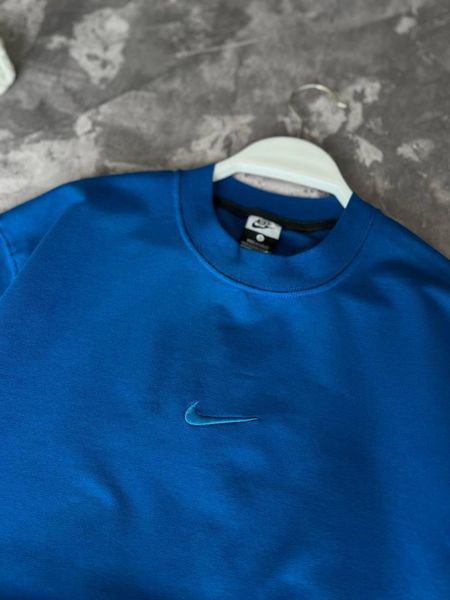 Мужской летний костюм Nike Футболка Штаны синий Комплект Найк Моло-110-83 фото