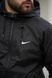 Мужская ветровка Nike черная Куртка Найк с капюшоном Intr-1590476441 фото 5