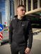 Мужской зимний спортивный костюм Nike черный Комплект Найк Худи Штаны Мой-10 фото 7