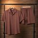 Мужской льняной костюм Lacoste серый Sta-223-коп фото 9
