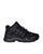 Мужские зимние кроссовки Adidas Terrex Fast R Mid Gore-Tex черные Адидас рипстоп на гортекс Pow-AD115 фото