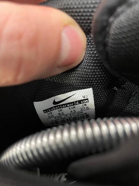 Чоловічі кросівки Nike Air Jordan 1 чорні Найк Джордан шкіряні Arm-A033 (коп1) фото