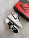 Чоловічі кросівки Nike Air Jordan сірі Найк Джордан шкіряні Arm-A064 (коп1) фото 2