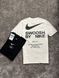 Мужская футболка Nike Big Swoosh черная хлопковая Тенниска Найк Биг Свуш Ads-661 фото 4