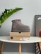 Жіночі зимові черевики UGG Classic Mini Dipper сірі Las-1455 фото 8